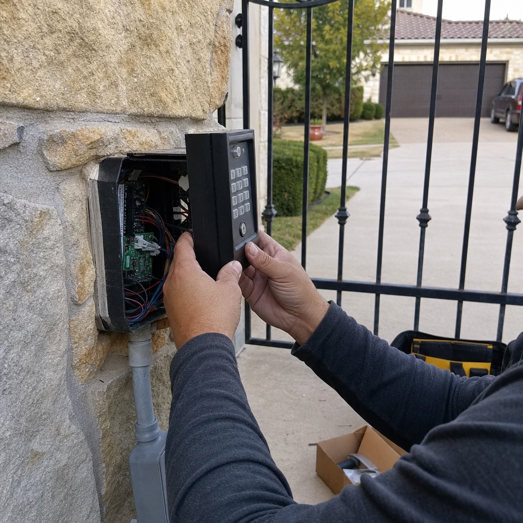 Gate Parts & Welding job in Frisco — photo 3