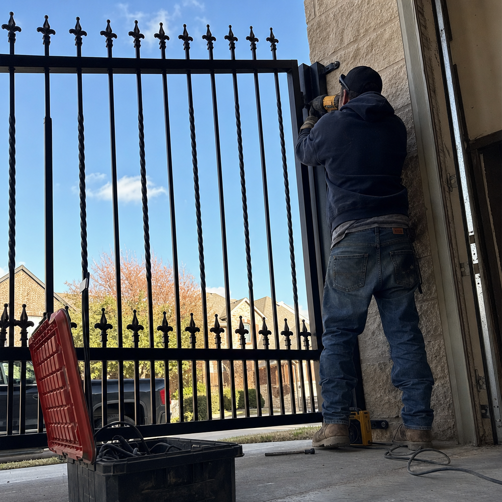 Gate Parts & Welding job in Frisco — photo 2