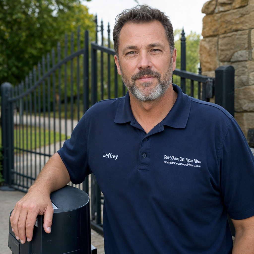 Jeffrey Walker, owner of Smart Choice Gate Repair Frisco